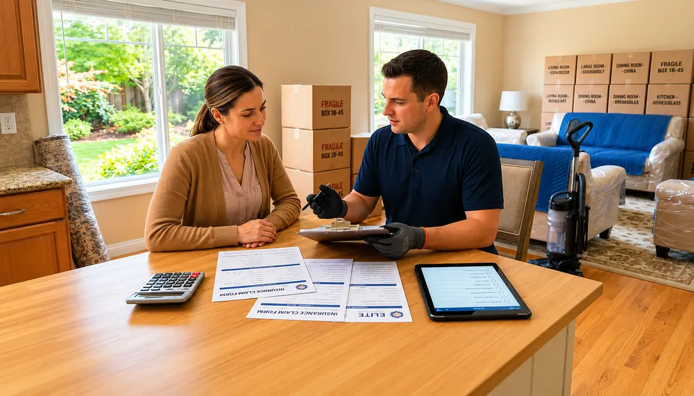 Reviewing an insurance policy for contents coverage
